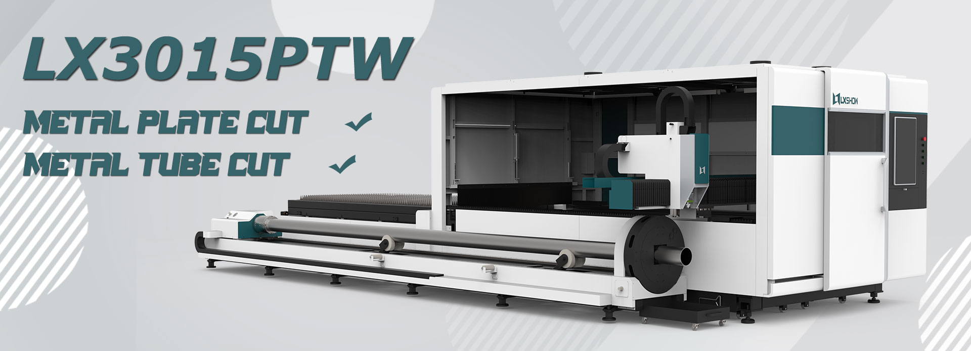 LX3015PTW се продава евтина CNC маса за менување ротирачка метална цевка и машина за ласерско сечење со влакна од бакар алуминиум