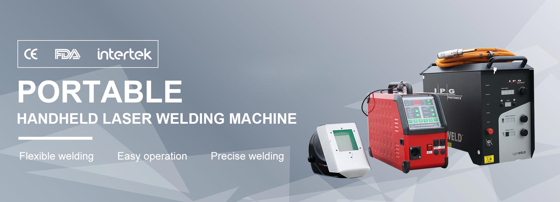 LXW-1000/1500W Mini Small Portable Fiber Laser Welding Machine Price with Laser Course 1kw 1.5kw