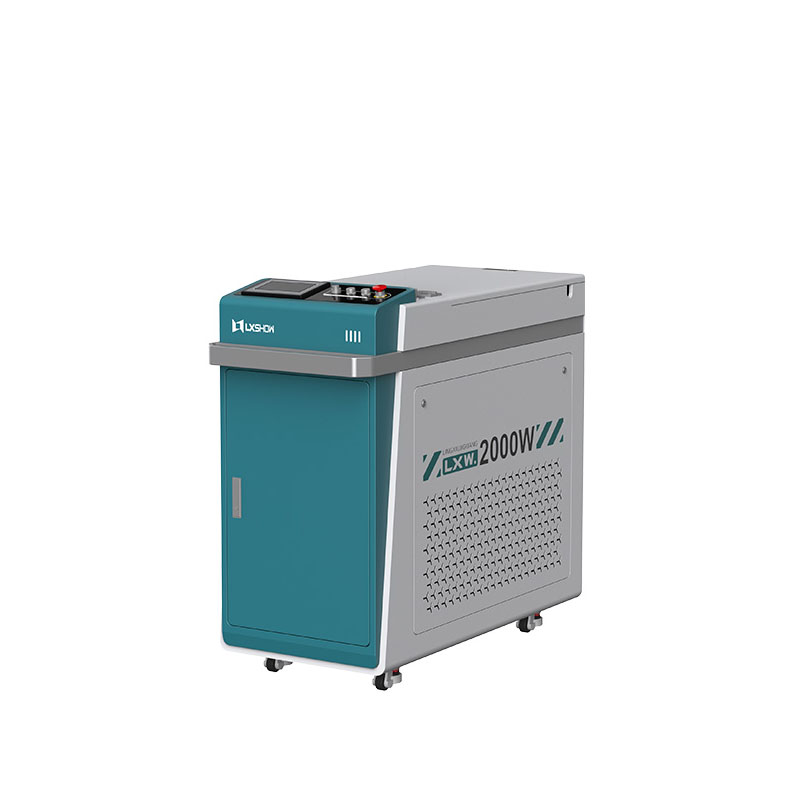 LXC-1000W/1500W/2000W prenosni laserski čistilni stroj za odstranjevanje rje iz kovinskega jekla za prodajo IPG Raycus MAX JPT 1500W 2000W