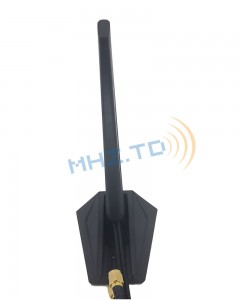 Antenë kombinimi 2-në-1 WiFi6, lidhës mashkullor SMA, i përshtatshëm për ruterat