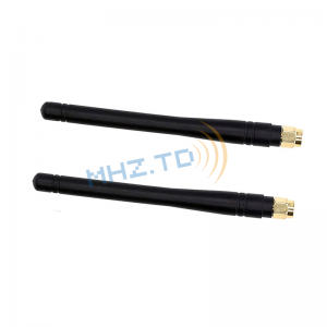 3dBi portable waterproof IP67 SMA external thread NB-IOT rubber antenna