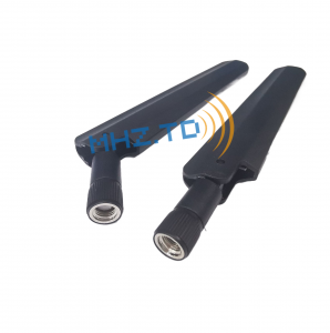 2G/3G/4G/5G rubberen antenne, paddle-antenne, SMA male connector, Eksterne routerantenne