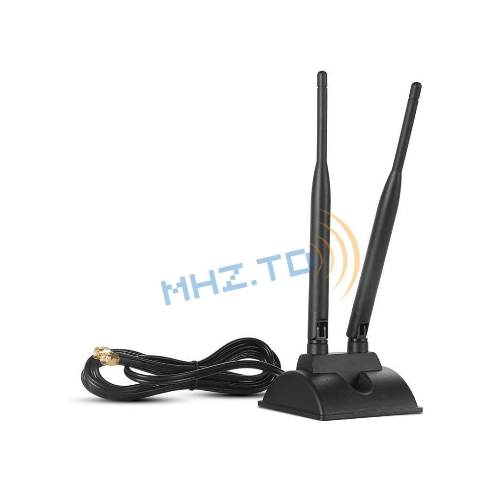 2.4G/5G wifi dual-band high gain antenna Router antenna Magnetic antenna Itinatampok na Larawan