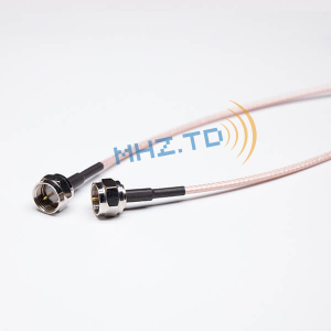 TV Coaxial Extension Cable F to Type F Cable F Male to Type F Male Cable 75 Ohm Coaxial Connector Cable Extension Angkop para sa WiFi Router, Amateur Radio Antenna, Signal Booster Use