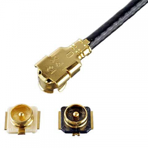 2,4 GHz UF IPEX конектор, свързана с гъвкава печатна схема FPC антена със сив кабел RG113 за 2,4 GHz ISM приложения, включително Bluetooth® и ZigBee®, както и еднобандов WiFi.