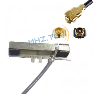 Antena de cobre omnidireccional integrada de 2,4 GHz/5,8 G, conector U.FL IPEX