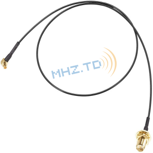 SMA bikang ka MMCX siku jalu Majelis kabel sambungan kabel extension RG178 pikeun anteneu nirkabel