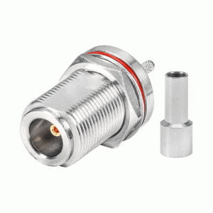 Nk RF coaxial connector N عورت RF ڪنيڪٽر
