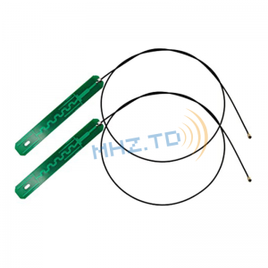 [ڪاپي] 2.4GHz 5.8GHz Dual Band PCB WiFi Antenna IPEX Embedded Antenna with 30cm Cable for Mini PCIe Card