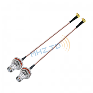 BNC ayoldan MCX Male RG316 koaksiyal kabel RF kabeliga