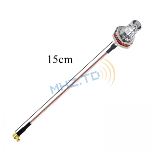 BNC jin ji bo MCX Male RG316 Cable Coaxial RF kabloya