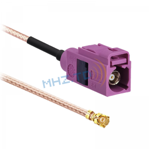 fakra (D) to ipex ufl 1.78 ڪيبل rf fakra pigtail female to ipex connector