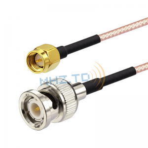 I-SMA TO BNC Rf Cable Assemblies RG316 Cable