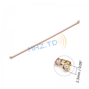 IPEX ilaa IPEX RF coaxial RG178 khasaare hoose Cable uL IPEX Rf Cable Assembly0.1 m