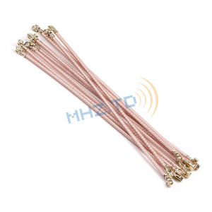 IPEX į IPEX RF bendraašis RG178 mažų nuostolių kabelis uL IPEX Rf kabelio mazgas0,1 m