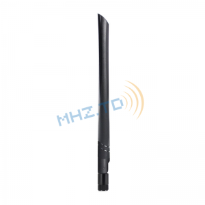 Antena Itik Getah 5dBi 2400-2,500 MHz RP-SMA penyambung