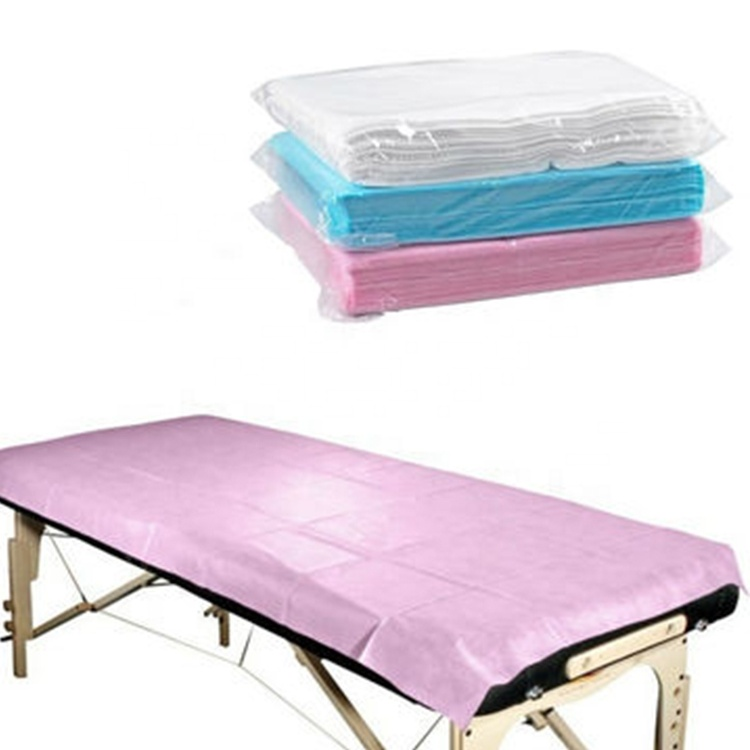 Non-woven Fabric Disposable Bed Sheet Bags for Massage Hospital and Hotel Featured Image