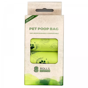 Pet Poop Waste Disposal Bag Biodegradable Compostable