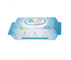 Skin Friendly Soft Organic Biodegradable Flushable Baby Water Wet Wipe