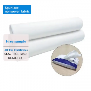 Cheap price Biodegradable Spunlace Nonwoven Fabric for wet wipes