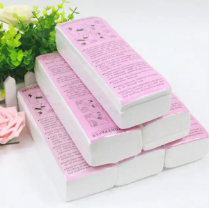 Factory Direct Sale 100% Polyester Disposable Ready to Use Wax Strips for Hair Removal