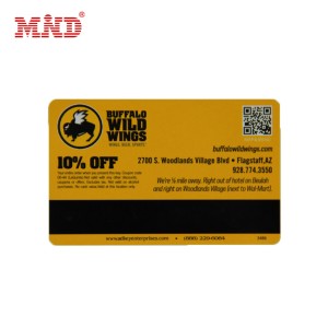 Customized full color printing magnetic stripe card