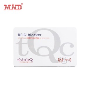 RFID blokkoló kártya
