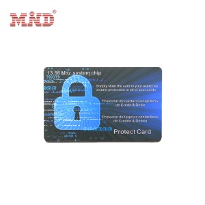 tarjeta de bloqueo RFID