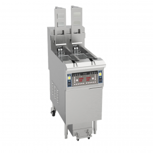 Digital Control Panel Deep fryer automatic basket lift Electric open deep fryer buil-in filtration
