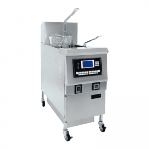 Commercial electric frying machine deep fryer Single tank Industry fryer with oil filter machine