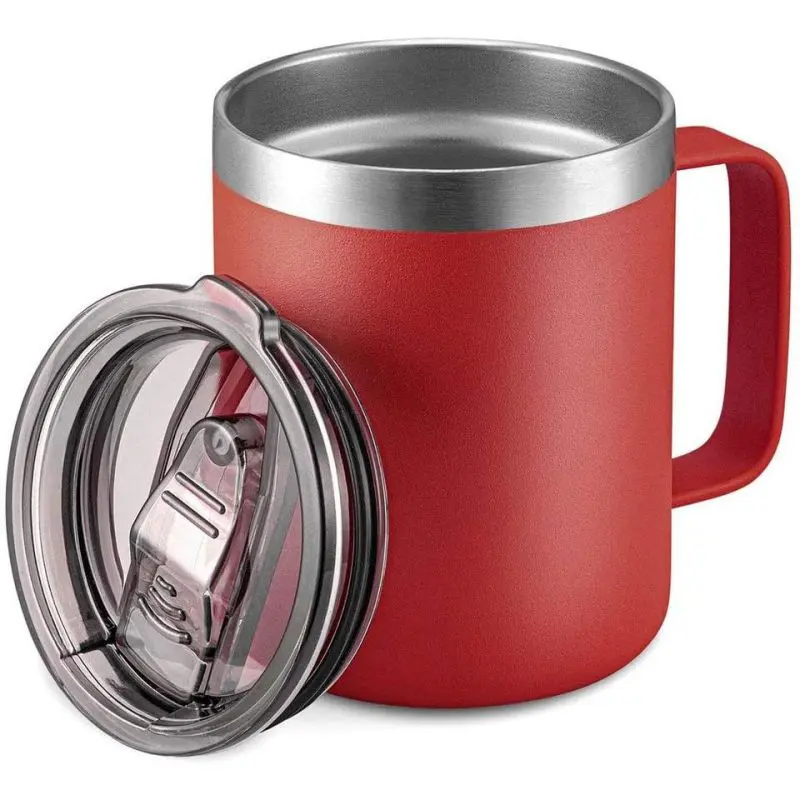 Can a stainless steel water cup be used as a coffee cup?