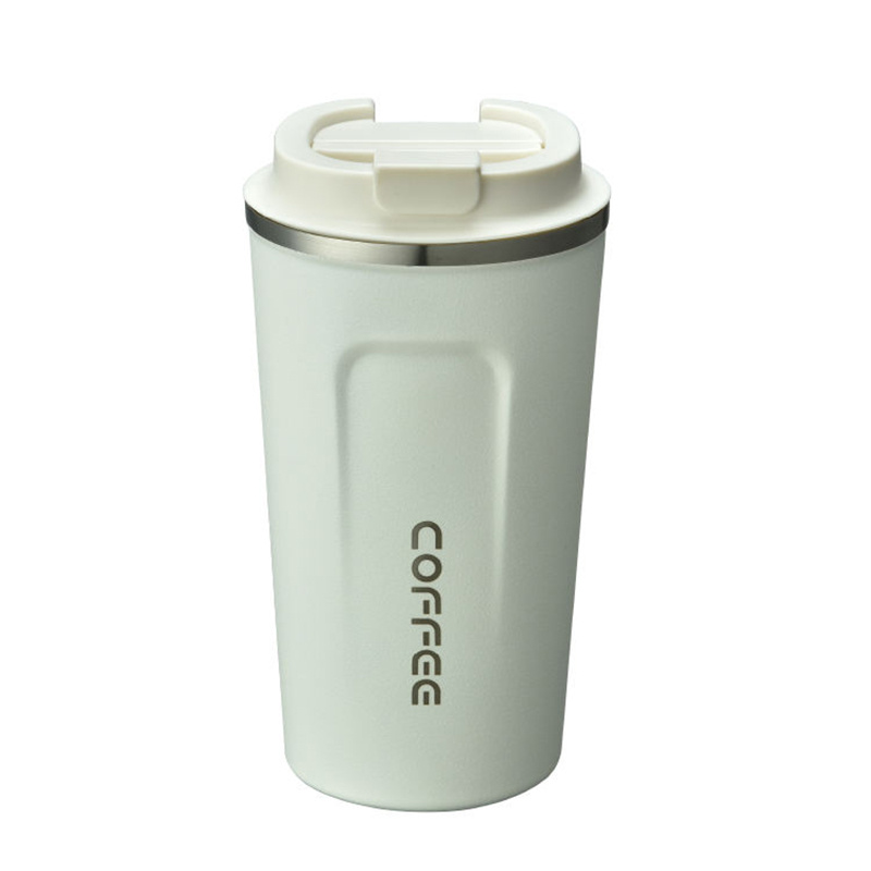 Double wall stainless cups eco friendly travel coffee mug with lid