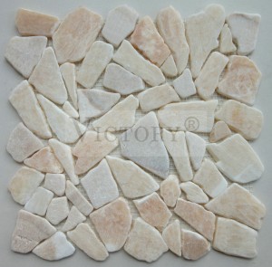 Υψηλής ποιότητας μπεζ φυσική πέτρα Διακοσμητικό ακανόνιστο μάρμαρο μωσαϊκό για δάπεδο Κίνα Δάπεδα μάρμαρο μωσαϊκό Πλακάκια χονδρικής πώλησης με ματ φινιρισμένη επιφάνεια πέτρας μωσαϊκό πλακάκια Φυσικής πέτρας Μωσαϊκό πλακάκι Μικρή πέτρα Ψηφιδωτά πέτρα Μωσαϊκό Πλακάκια μωσαϊκού εξωτερικού χώρου