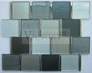 „Crystal Mosaic“ skaidraus krištolinio stiklo mišraus metalo mišinio mozaika sienoms ir „backsplash“ kinų dekoratyvinių krištolinio stiklo mozaikinių plytelių gamintojas