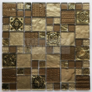 Mozaikové koupelnové doplňky Mozaikové obklady do koupelny Nápady na mozaikové obklady