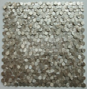 Najnovejši dizajn trdnega mozaika iz aluminijeve zlitine za dekoracijo domače plošče