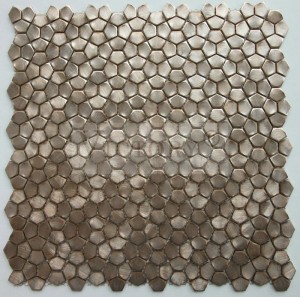 Najnovejši dizajn trdnega mozaika iz aluminijeve zlitine za dekoracijo domače plošče