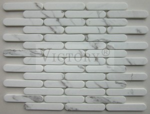 Glass Mosaic Shower Tile Wholesale Recycled Glass Mosaic Tile Crystal Glass Mosaic Bathroom Wall Decorative Tile para sa Indoor at Outdoor