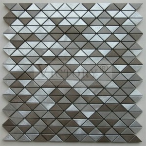 Foshan Kukunda Mosaic Triangle Metal Mosaic Aluminium Mosaic