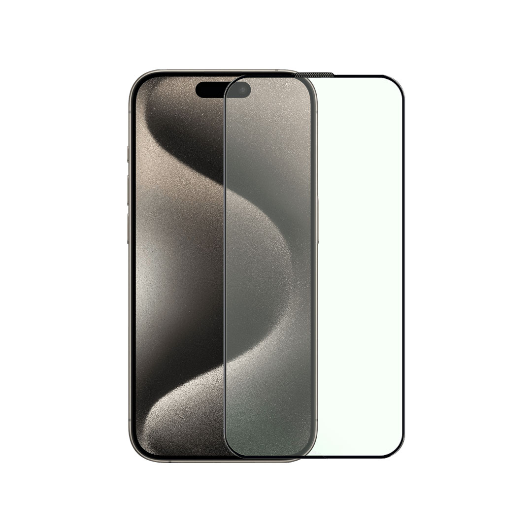 iPhone 15 Pro Max Green-Ray aizsardzība acīm Ekrāna aizsargs Blue Light Acu aizsardzība Pretzilās gaismas plēve
