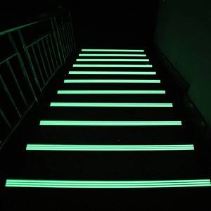 Photoluminescent Stairs Markers