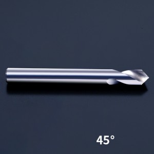 HRC45 Solid Carbide 90 Degrees Spot Drill Bits Drilling Tool Bits