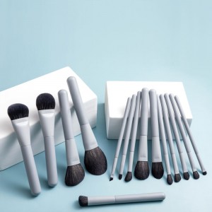 Factory Supply 15PCS Cosmetic Brush for Foundation Blush Concealer Eyeshadow Eyebrow Highlight Pink Make up Brush