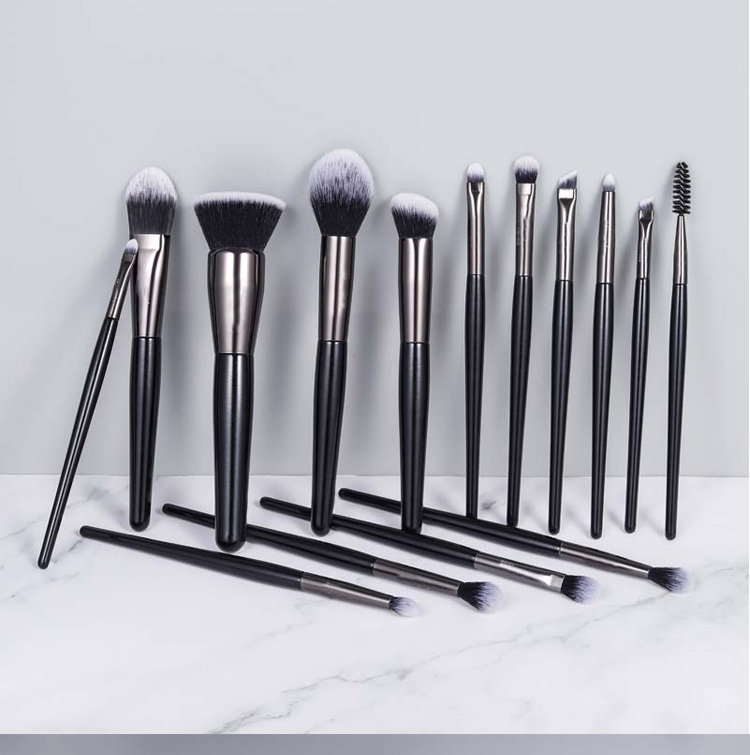 How do I get rid of oil on makeup brushes? They are stained with oil?