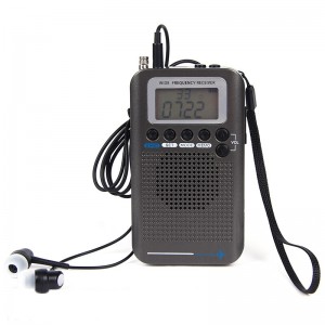Mylinking™ FM/AM/SW/CB/Air/VHF Radyoya Banda Hewayî ya Portable