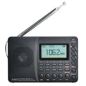 Perakam Suara Mudah Alih Mylinking™ AM/SW/FM Radio Stereo BT/TF/USB Player