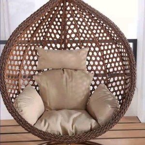 Wholesale Outdoor Balcony Patio silla colgante Hanging Chair Kids Wicker Rattan Egg Chair Swing with Stand