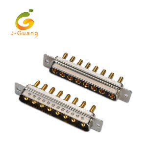 China wholesale 4 Pin Round Connector –  JG134-U Machine Pin Dip Type 8P 8W8 D sub Power Connector – J-Guang