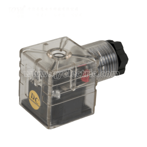DIN 43650A PG9 M18 Solenoid valve connector LED with Indicator DC24V VOLT,AC220V VOLT