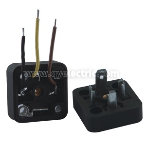 Factory source Cable Connection Junction Box - Male plugs Male power connectors square size A269 – Qiying